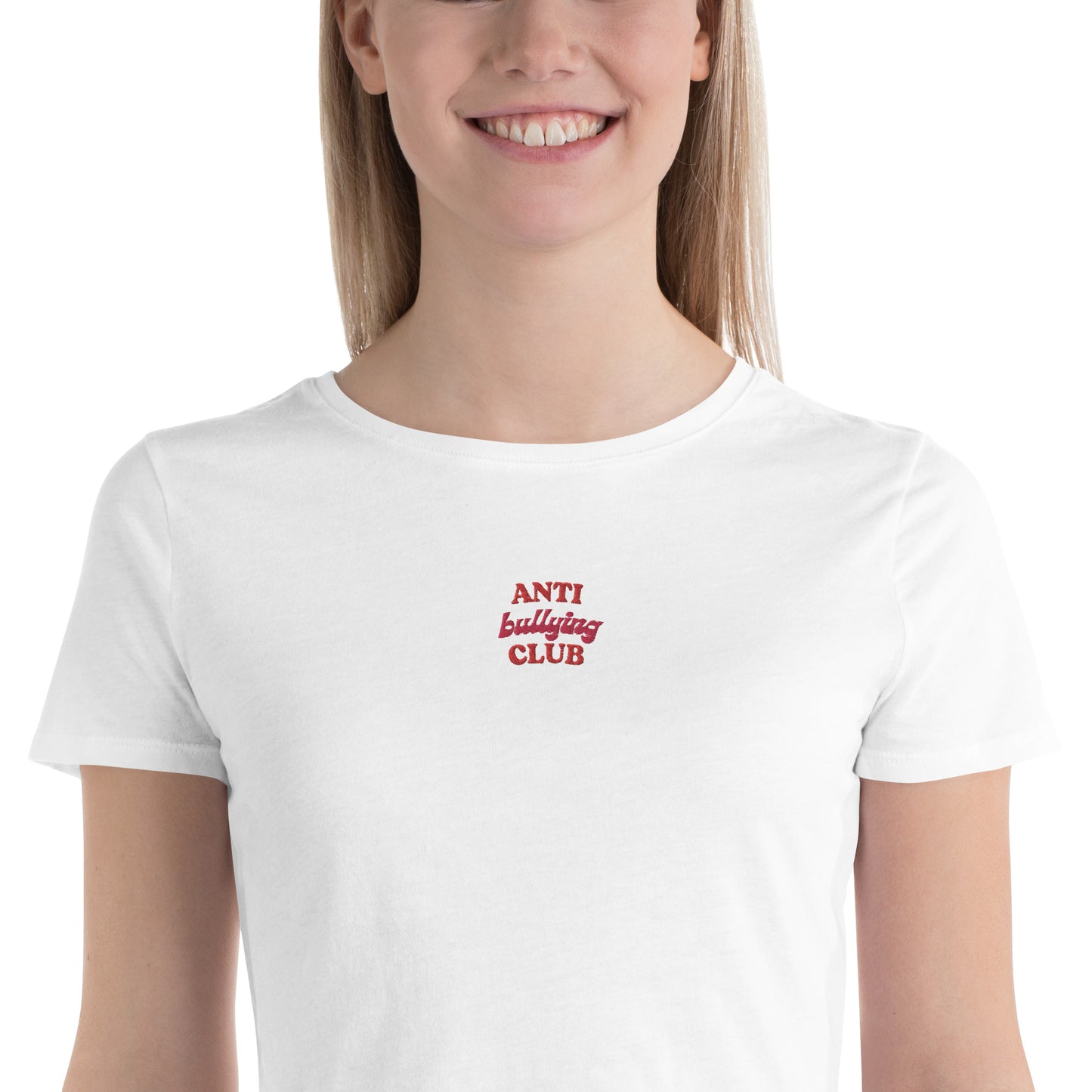 Anti Bullying Club Crop Tee